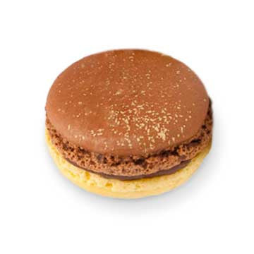 Macaron - Chocolate Passion Fruit